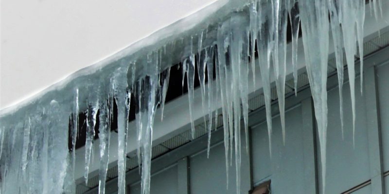 icicles eaves and gutters