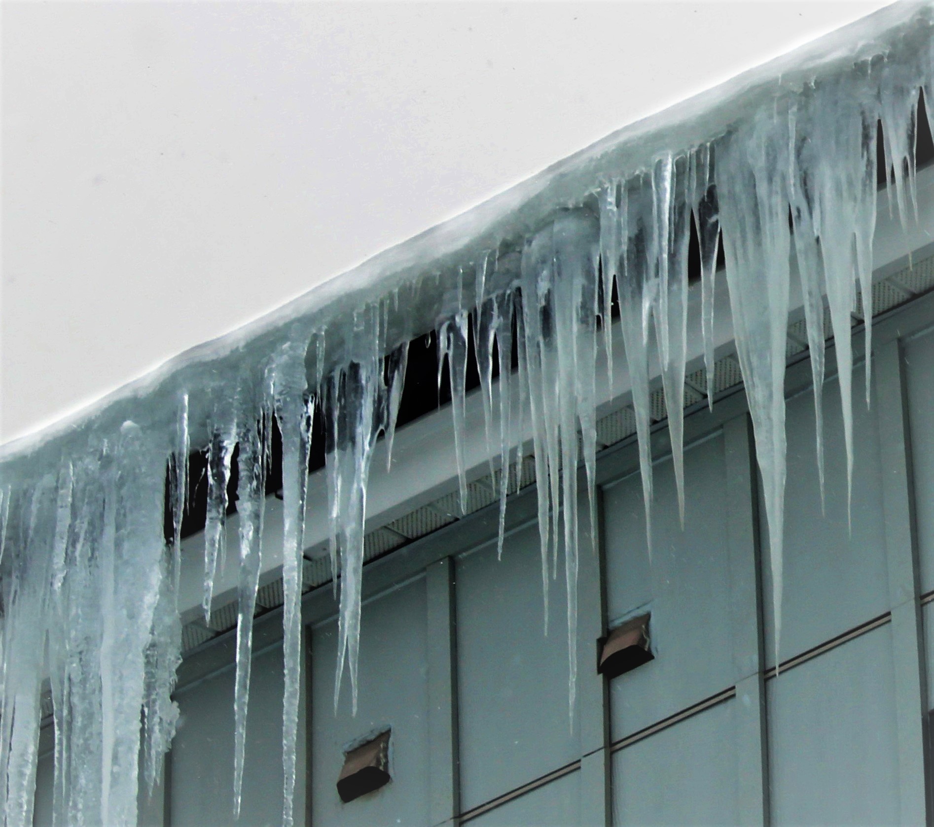 icicles eaves and gutters